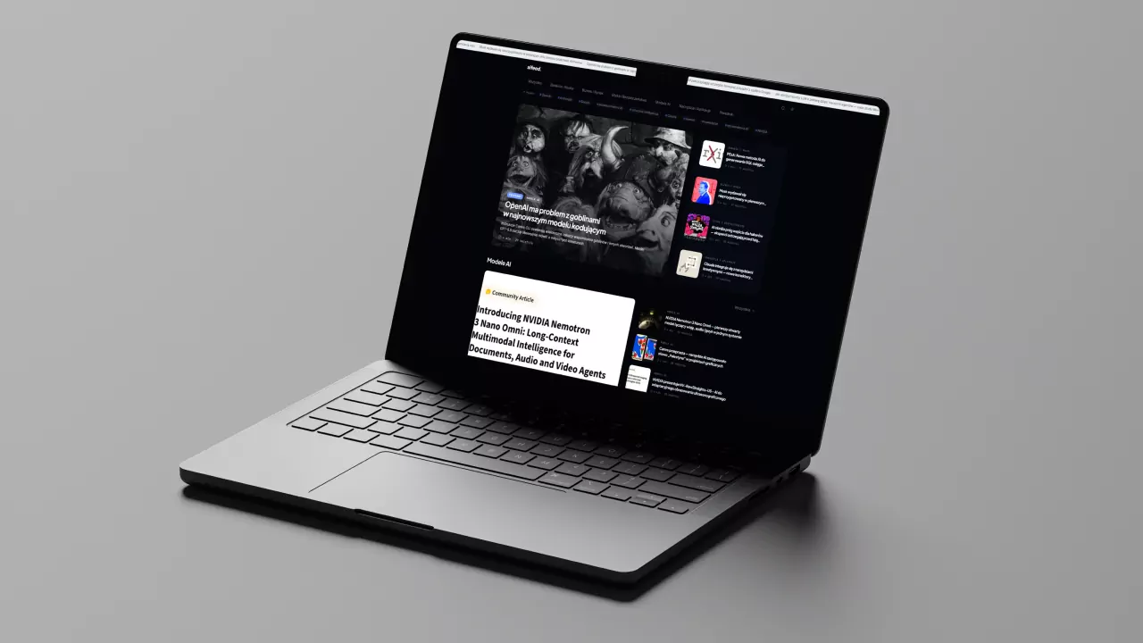 aifeed.pl - serwis z nowościami ze świata AI